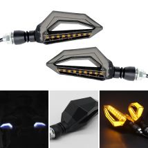 Indicatore di direzione per moto Luce a LED 12V 10mm Luci di marcia diurna universali Indicatore lampeggiante Lampada di frenata Luce di segnalazione