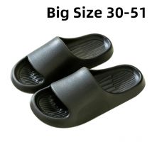 Big Size 47 48 50 pantofole estive da uomo Indoor EVA donna pantofola sandali bagno infradito camera da letto scivoli piatti