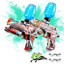 2er-Pack Gel-Ballblaster, elektrische Auto-Fire-Spritzpistole, Spiele für Outdoor-/Indoor-Spiele (ab 14 Jahren)