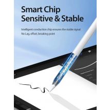 Capacitive Stylus Compatible with Apple iPad Pro 2018-2024 Magnetic for iPad 11/10/9th Gen iPad Air 6/7 iPad Mini7 Touch Pencil