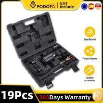 21Pcs estrattore pneumatico per iniettore Set di strumenti iniettori sorgente d'aria 5 ~ 8 bar iniettore pneumatico per carburante Diesel rimuovere il Kit estrattore