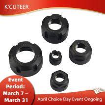5/10pcs ER nut ER8-A ER8-M ER11-A ER16-A ER20-A ER25-UM ER32-ER40-UN UMInternational Standard Nut Spindle High Speed Tool holder