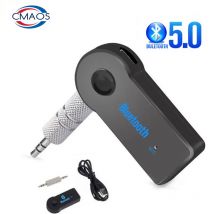 Adattatore trasmettitore ricevitore wireless Bluetooth 5.0 2 in 1 jack da 3,5 mm per musica per auto audio Aux A2dp ricevitore per cuffie vivavoce