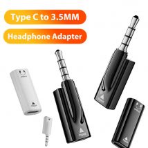 USB Type C 3.5 Jack Earphone Adapter 3.5mm Male to Type C Headphones AUX Audio Cable For iPhone 15 16 17 Huawei P30 Xiaomi