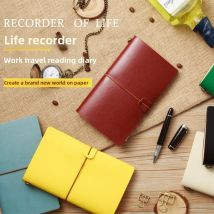 Travel Journal Book PocketTNJournal Book Student Stationery Event-Recording Pocketbook Business Office Notebook