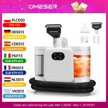 OMESER C988 1650 W Dampfreinigungssprühmaschine 15 kPa Saug-Teppichreiniger Handheld Smart Home Appliance für Sofa-Bett-Reinigung