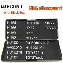 Lishi 2 in 1 HU64 HU66 HU83 HU92 HU100 VAG2015 HU101 HU100R HY20 HY22 SIP22 TOY2Track TOY(2014) TOY48 HON66 Schlosser