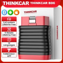 THINKCAR BD6 obd2 Scanner Bluetooth, Wireless All System Diagnostic Tool per iOS e Android, 5 reset Freee a vita