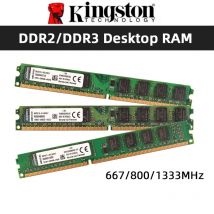 Kingston Memoria RAM DDR2 2GB 800Mhz 667MHz DDR3 2GB 1333MHZ PC2-5300 PC2-6400 PC3-10600 Modello di memoria desktop