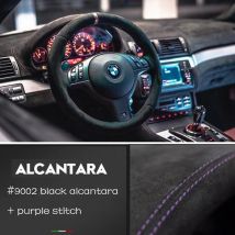 Maßgeschneiderte Auto-Armaturenbrett-Abdeckung in Alcantara für BMW E46 Shade Cushion Pad Teppiche Zubehör