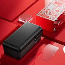 Custodia rigida per Nintendo per Switch 2 Borsa portaoggetti portatile (nera)