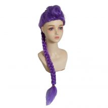 Halloween Kids' Hair Accessories Hunter Cosplay Wig Baby Girl Group Costumes Braids Child Christmas Carnival Headwear Dress Up