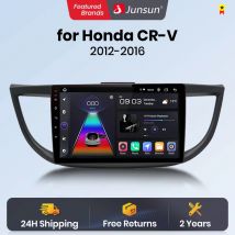 Bezprzewodowe CarPlay Android Auto Radio dla Honda CRV CR-V 2012-2016 Samochodowy odtwarzacz multimedialny GPS 2din Autoradio Stereo Nawigacja RDS
