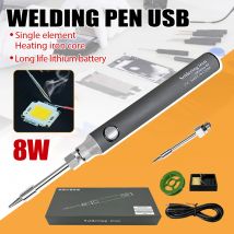 8W USB Wireless Lithium-Batterie Lötkolben 5V Elektrische Lötstift Wiederaufladbare Temperaturregelung DIY Schweißgeräte