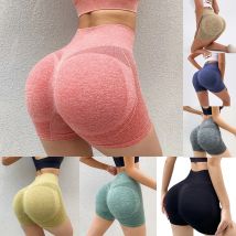 Spodenki damskie sportowe dla kobiet nowa jazda na rowerze Jogging Fitness wysokiej talii Push Up spodenki gimnastyczne legginsy damska odzież do jogi