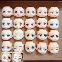 Neues GSC Clay Cute Doll Ersatzgesicht, für Obitsu11, OB11, 1/12bjbd Puppenzubehör Spielzeug Junge Mädchen Puppengesicht