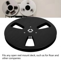 Recording Takeup Reel Improve Sound Quality High Strength 3 Hole 1/4 7 Inch Empty Reel  for Reel To Reel Tape Player