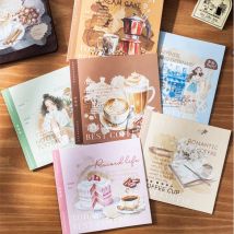 6 Stil 10 teile/paket Teenager Kaffee Thema Aufkleber für DIY Handy Fall Handbuch Notebook Foto rahmen Tag Dekoration