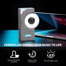 Ferrofluid Speaker Music Mate, visualizzatore del ritmo musicale Ferrofluid, lampada ferrofluido danzante