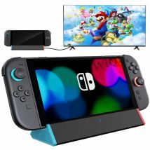 Portable TV Dock Station for Switch 2 (2025),With 4K@120Hz HDMI Adapter/Type C Port/USB Port /100W Charging Game accessories