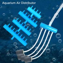 Kunststoff 2 4 6 8-Wege Aquarium Luftverteiler Ventil Aquarium Luftpumpe Durchflussverteiler Verteiler Pumpe Ventil Wasserhahn Steuerschalter