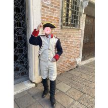 Napoleon Kostüm Herren Französischer Kaiser Napoleon Bonaparte Kostüm Militäruniform Cosplay Frack Jacke Weste Hose Outfit Erwachsene