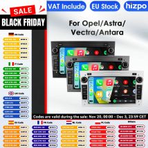 Radio samochodowe Hizpo Carplay 4G AI Android 14 do Opel Astra H G J Antara Vectra C B Vivaro Corsa C D Zafira B Odtwarzacz Multimedialny GPS