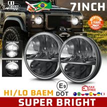 CO LIGHT 7 Inch LED Headlight H4 Hi-Low Beam For off-road use 4x4 Jeep Wrangler TJ JK LJ CJ Land Rover Defender Hummer 12V 24V