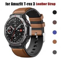 Leder Silikon Armband Für Amazfit T-rex 3 Smart uhr Handgelenk Gurt Für Huami Amazfit T-rex 3 armband Zubehör Correa
