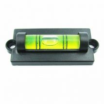 HACCURY Mini Bubble Level Spirit Level Small Spirit with Mounting Holes Water Level Tool with Ears (50 Piece/Lot)