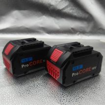 Neuer 18-V-Ersatzakku der Bosch ProCORE Premium-Serie. Neue 21700-Batteriezelle, geeignet für BOSCH BAT609, BAT618, GBA18V8 8,0 Ah