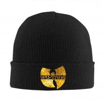 Wu Clan Forever Tour 2025, Slouchy Beanie, gestrickte Totenkopfmütze für Unisex, warme Winter-Strickmützen