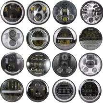 Universale 5 3/4 Pollici 5.75 "Led Auto Faro Del Motociclo H4 Phare Farol Moto Faro Testa Luce Per Harley Indian Scout Honda