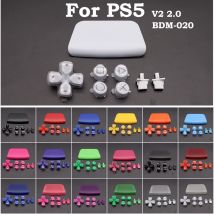 Für ps5 BDM-020 v2 2,0 controller taste cross abxy d pad driection key kit & touchpad & option und share tasten