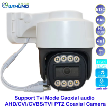 CCTV Outdoor Smart Home Security Protection PTZ Coaxial Camera 1080P 2.0MP Pan and Tilt  Control For house surveillance cameras