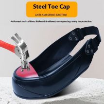 Sicherheitsschuhe mit Stahlkappe, pannensichere Bauarbeitsstiefel, Metalldetektorbare Besucherschutzausrüstung, konforme Fußschutz