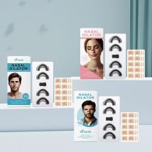 Nasenatmungs-Dilatatoren, Starter-Sets, erhöht den Sport-Lufteinlass, verbessert die Schlafhilfe, verhindert Schnarchen, magnetische Nasenstreifen