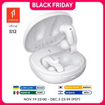 1MORE S12 Ear-clip IPX5 Cuffie wireless Bluetooth 5.4 impermeabili per auricolari a bassa latenza per giocatori