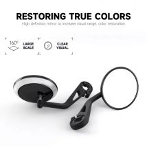 Moto CNC Manubrio Maniglia Bar Specchietti retrovisori laterali Bar End Specchio Kit per Street Trident 660 Bobber T120 Daytona 660 675