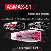 Für Dekoration ASMAX S1 Motorradhelm Bluetooth-Headset Schutzaufkleber Kreative Bluetooth-Headset-Aufkleber Wasserdicht