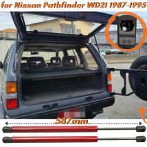 Menge (2) Kofferraumstreben für Nissan Pathfinder Terrano WD21 SUV 1987–1995, hintere Tailagte-Hebestützen, Gasfedern, Stoßdämpfer