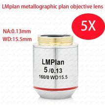 5X 10X 20X 50X 100X Metallographische Unendlichkeit Objektiv Lange Arbeits Abstand Flache Achromatische Mikroskop Objektiv