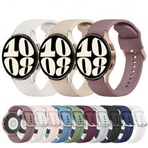 Pasek silikonowy bez luk do Samsung Galaxy Watch 4 5 6 7 40mm 44mm/Watch 4 6 Classic 42mm 46mm 43mm 47mm/5 Pro 45mm Bransoletka z paskiem