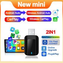 Smart Mini Box Wireless CarPlay Android Auto Adapter USB Dongle Plug Und Play Universal Für VW Toyota Nissan Honda Ford Benz