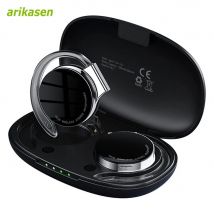 Cuffie auricolari aperte Auricolari Bluetooth wireless TWS Microfoni con cancellazione del rumore Cuffie con luci per lo sport notturno