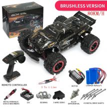 80KM/H 1:18 Full Scale High Speed RC Car 4WD Off Road Independent Suspension Brushless Drift Racing Car Vehical Toy Kid Gifts