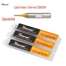 3 teile/los, 1,5mm Cutter Sonde für Xhorse CONDOR XC MINI Plus Dolphin XP-005 Dolphin XP-007 Schlüssel Schneiden Maschine