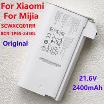 100% batería Original 21,6 V 2400mAh para Xiaomi Mijia SCWXCQ01RR BCR-1P6S-2450L batería de aspiradora inalámbrica de primera generación