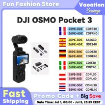 DJI-pantalla táctil giratoria Osmo Pocket 3, Sensor potente de 1 pulgada, 4K/120fps, 2 pulgadas, original, nuevo, en stock