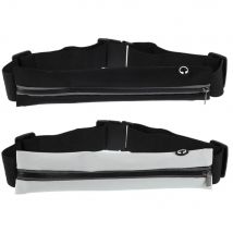 Verstellbare Laufgürtel, Gürteltasche, reflektierende Läufer-Tasche, Fitness, Workout, Sporttasche, Handy-Aufbewahrungstaschen, unsichtbare Hüfttasche